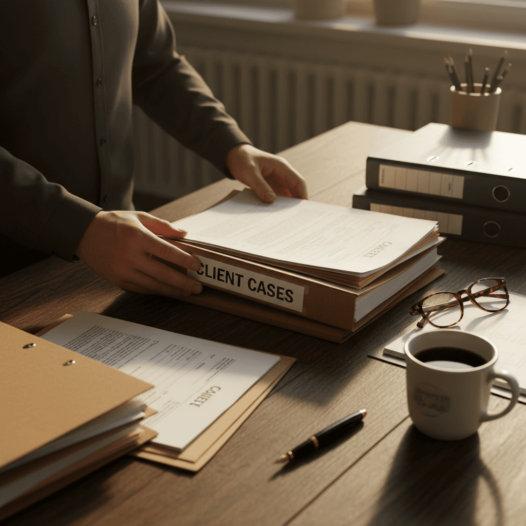 Landscaping consultant reviewing project plans with client in Halifax backyard